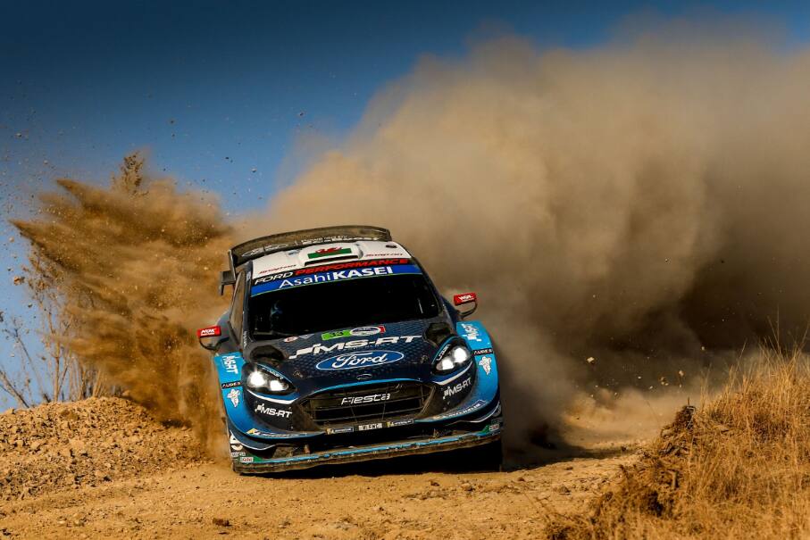 Elfyn Evans and co-driver Scott Martin were strong all weekend in the FIA WRC event. Elfyn Evans and co-driver Scott Martin were strong all weekend in the FIA WRC event.